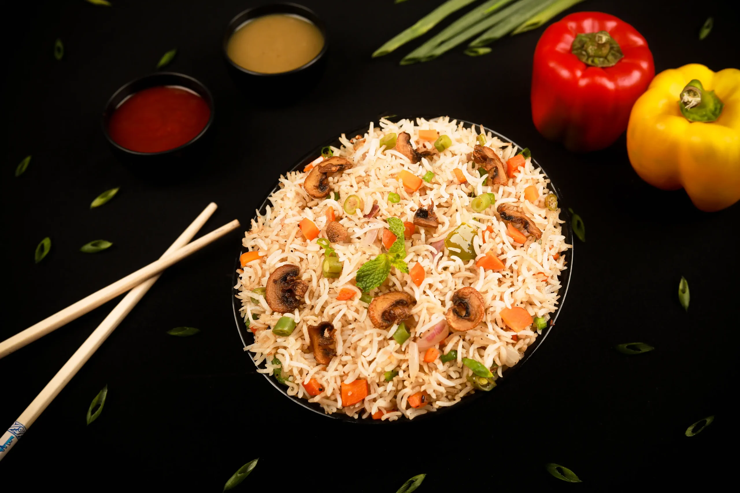 mushroom friedrice